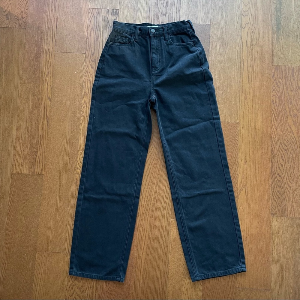 Oak & Fort Black Denim Jeans, size 26
